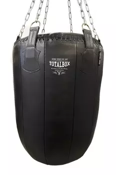 Груша боксерская набивная LOFT Чаша 65 кг Totalbox ГБКЧ ЛФ 59х80-65 черный, коричневый