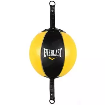Груша на растяжках 15см Everlast 4220-6 черный\желтый