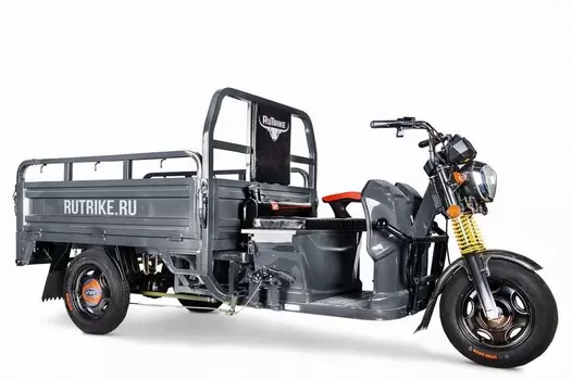 Грузовой электрический трицикл RuTrike Гибрид 1500 серый