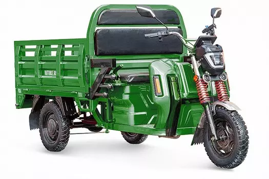 Грузовой электротрицикл RuTrike Антей Pro 1500 60V1200W 024455-2790 темно-зеленый