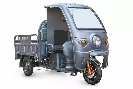 Грузовой электротрицикл RuTrike Глобус 1500 60V/1000W 023370-2574 серый