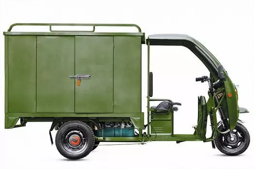 Грузовой электротрицикл RuTrike КАРГО 1800 60V1000W 022100-2118 зеленый