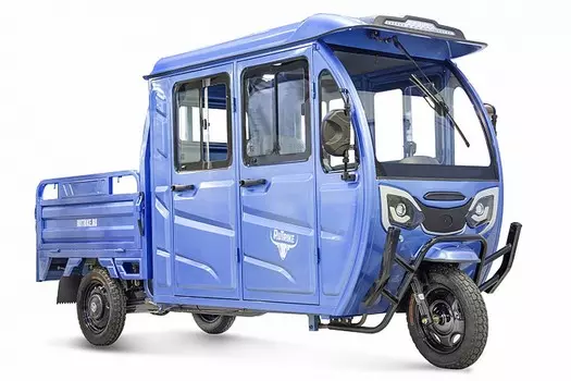 Грузовой электротрицикл RuTrike Рейс 1300 60V1200W 024458-2740 темно-синий матовый