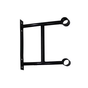 Хореографический кронштейн настенный двухрядный (черный) Dinamika ZSO-002233