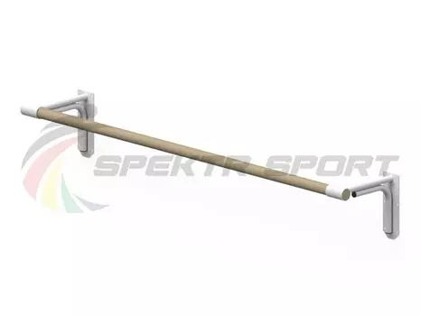 Хореографический станок пристенный однорядный Spektr Sport Батман Сосна
