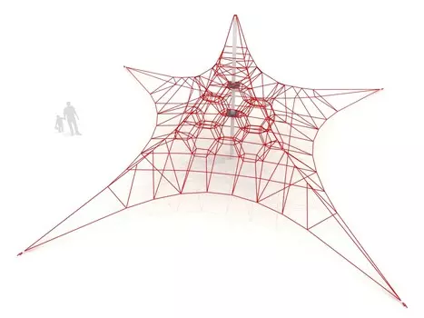 Игровая сетка серия звезда Hercules ИС-007 Д22