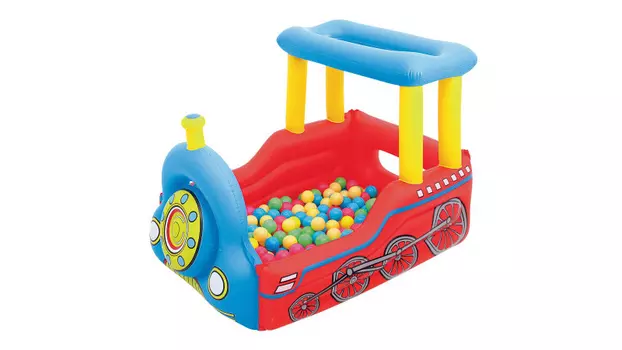Игровой центр Поезд с 25 шариками,132x94x89см, от 2 лет Bestway 93537