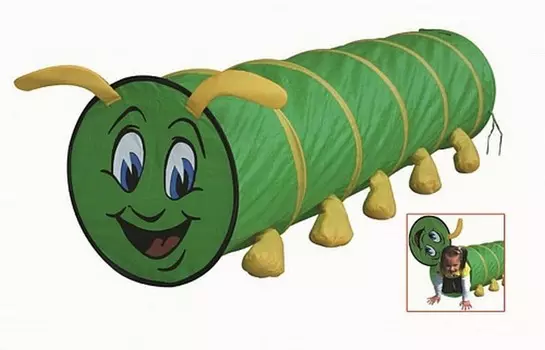 Игровой тоннель Iplay 8601 Гусеница (48х180см)