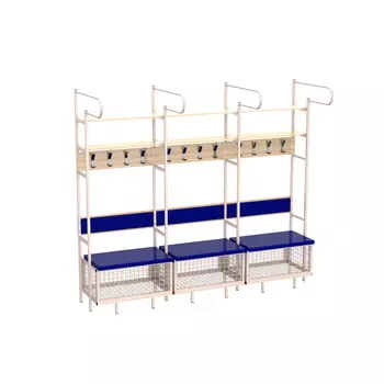 Индивидуальное место хоккеиста трехсекционное ZSO