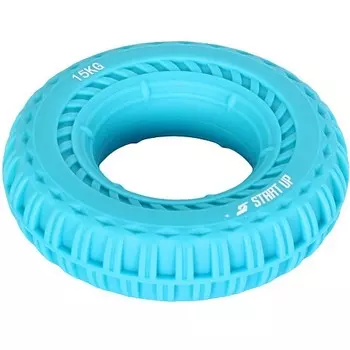 Эспандер кистевой круглый, с рельефом 15кг Start Up NT34035 голубой