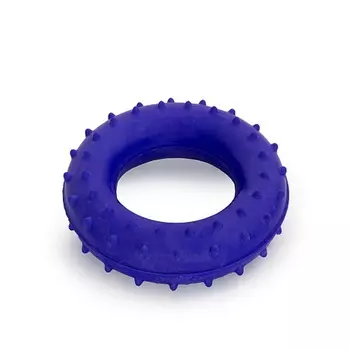 Эспандер кистевой массажный d6,5см, 30 кг синий