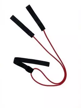 Эспандер лыжника-боксера-пловца универсальный 1 ЖГУТ(190см) Alpha Caprice красный