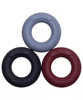 Эспандеры кистевые Star Fit ES-406 Кольцо, 25, 30, 35 кг, силикагель, 3 шт