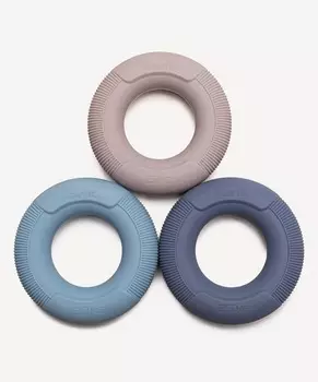 Эспандеры кистевые Star Fit ES-406 Кольцо, 15, 20, 25 кг, силикагель, 3 шт