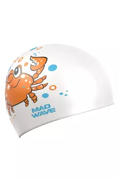 Юниорская силиконовая шапочка Mad Wave Crab M0574 06 0 00W