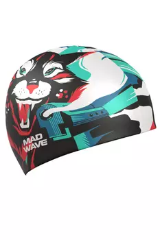 Юниорская силиконовая шапочка Mad Wave Lynx M0574 28 0 00W