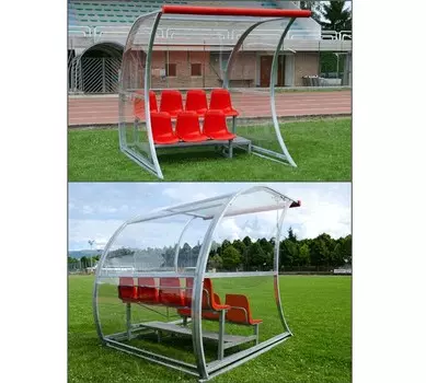 Кабинка 7-ми местная двухрядная Hercules 5448