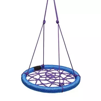 Качели-гнездо d70 см Kett-UP Exclusive BG11-70 голубой/сиреневый