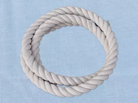 Канат для лазанья х/б 7 м, толщина 40мм Гимнаст