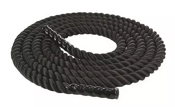 Канат тренировочный для кроссфит D=38 мм L=9 м Profi-Fit