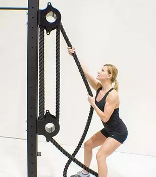 Канатный тренажер Stecter Двойная бочка 2036