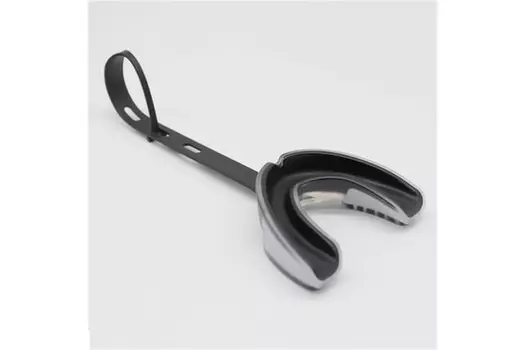 Капа 1-челюстная SR 9гр, в боксе Sportex E43759 прозрачная