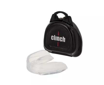 Капа одночелюстная Clinch Olimp Single Layer Mouthguard C501 прозрачный Senior