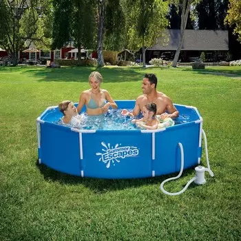 Каркасный бассейн на опорах круглый 244x76см SummerEscapes P20-0830-A