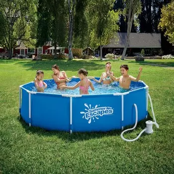 Каркасный бассейн на опорах круглый 305x76см SummerEscapes P20-1030-А
