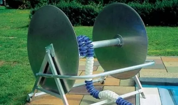 Катушка для сматывания дорожки для разметки бассейна Макси Haspo 924-432