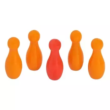 Кегли Norditalia пластик H25мм 03200 жёлтые