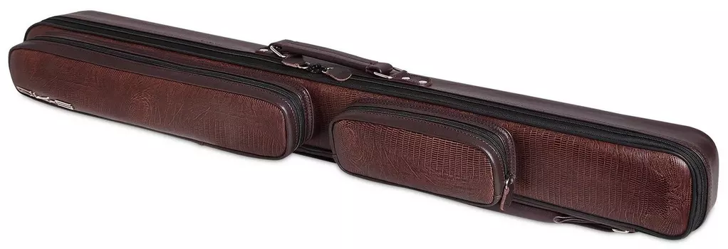 Кейс QK-S Captain 2x2 04811 коричневый аллигатор