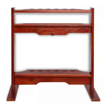 Киевница напольная Fortuna Честер для 6 киев дуб коричневая