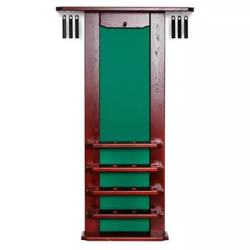 Киевница настенная Fortuna София для 6 киев с подвесами дуб 07790 махагон