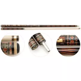 Кий для пирамиды 2-pc AS Элит Эбен, сатин корона 12-и перая Климт AS-4302