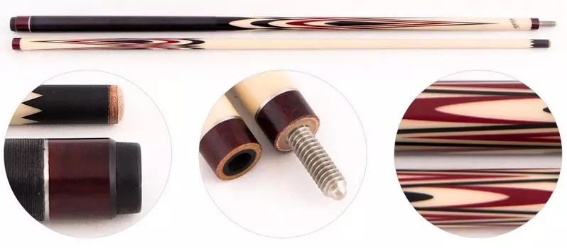 Кий для пирамиды 2-pc Cuetec Rus Pro 2008 RP8-2 26.106.62.0 натуральный