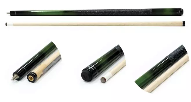 Кий для пула 2-pc Weekend Viking Valhalla VA237 зеленый