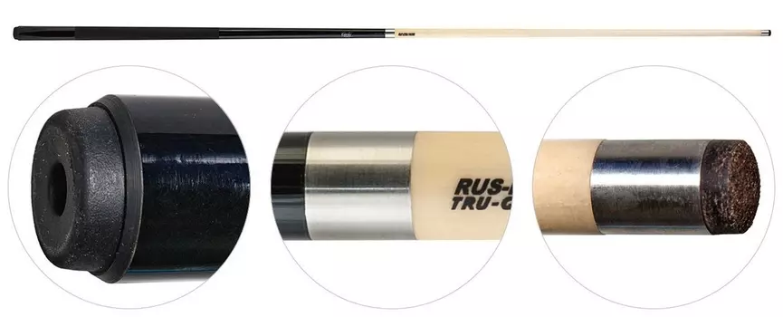 Кий \ пирамида 1-pc Cuetec Y 26.077.62.1_D коричневый