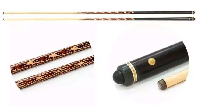 Кий / пирамида 1-pc quot;Тюльпан quot; (тюльпан, падук, мореный граб, граб) 20 запилов Weekend 22.022.62.0