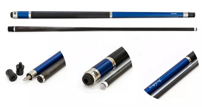 Кий/пул 2-pc Weekend Cuetec Cynergy CT-15K Carbon 21.225.57.0 синий