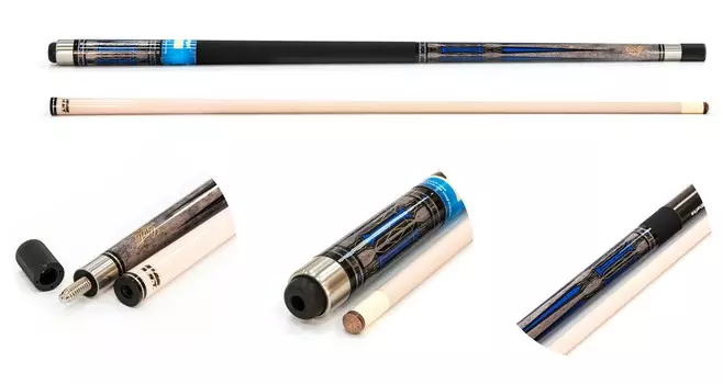 Кий/пул 2-pc Weekend Cuetec Denali 21.250.57.0 серый