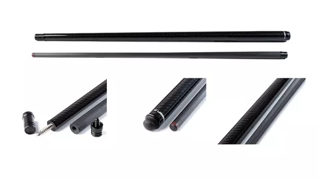 Кий \ пул 2-pc Winner Carbon - 010 18.010.57.0 черный