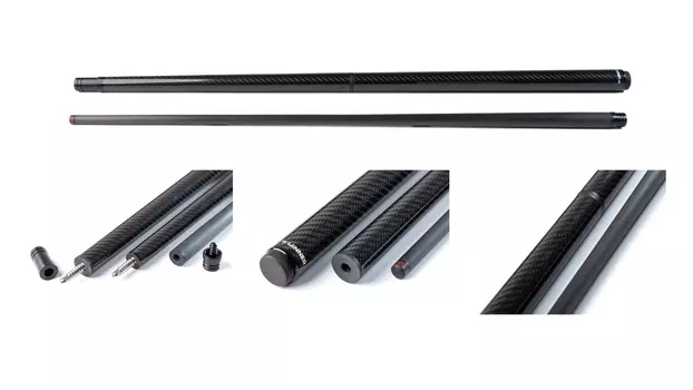 Кий \ пул 2-pc Winner Carbon Break Jump - 011 18.011.57.0 черный