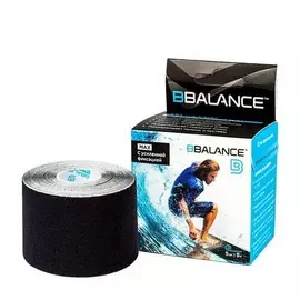 Кинезио тейп BBalance MAX 5x500 см Черный
