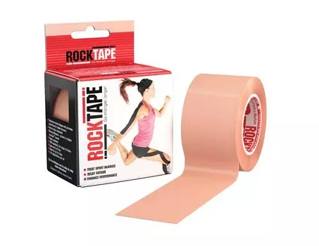 Кинезиотейп RockTape Classic, телесный 2162