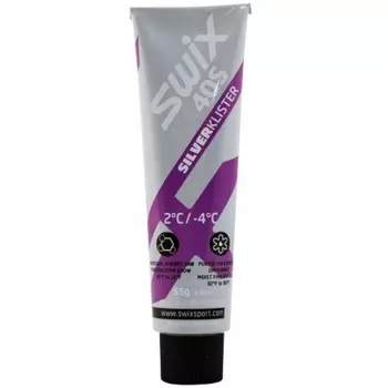 Клистер Swix KX40S Silver klister (со скребком) (-4°С +2°С) 55 г.