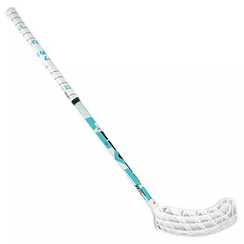 Клюшка для флорбола, одобрено IFF, левый загиб Realstick LEVEL 2.8 MR-KF-L75 белый