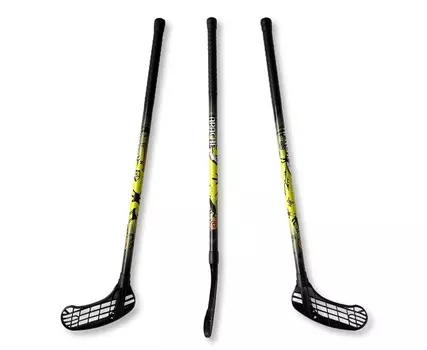 Клюшка флорбольная ACITO APACHE 33 YELLOW 80 Round - Правый