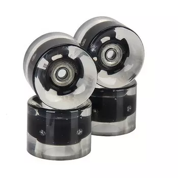 Колеса для мини-круизеров светящиеся 60x45мм с подшипниками, 4 шт