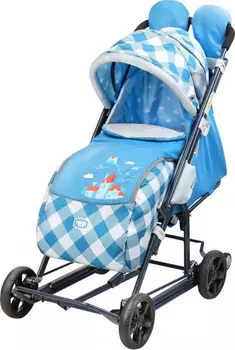 Коляска комби Ника Детям 8-2/3 Капри в клетку НД8-2/3
